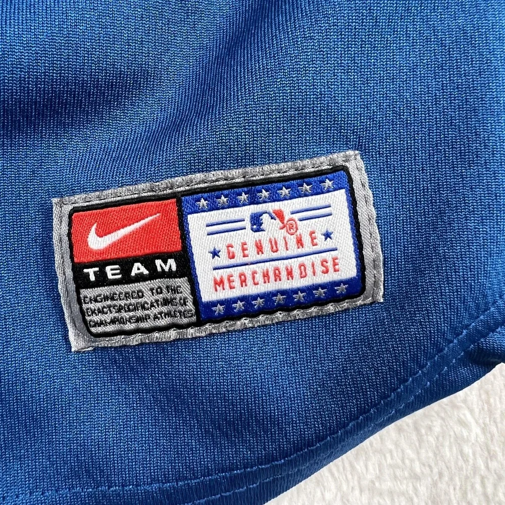 Chicago Cubs Jersey Boys Toddler 2T Blue MLB Baseball Nike Button Front